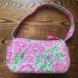 Vera Bradley Pink and Green Handbag